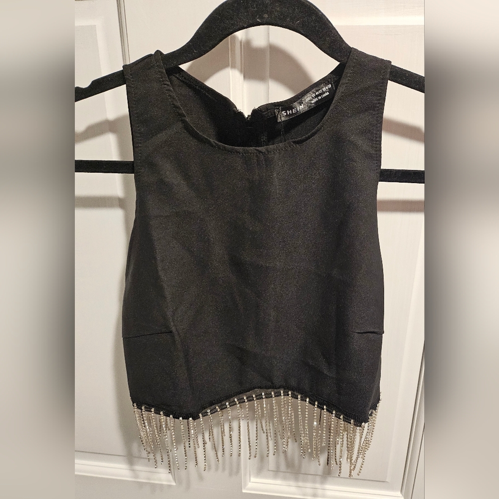 SheinBae   Bling  Crop  Size  L